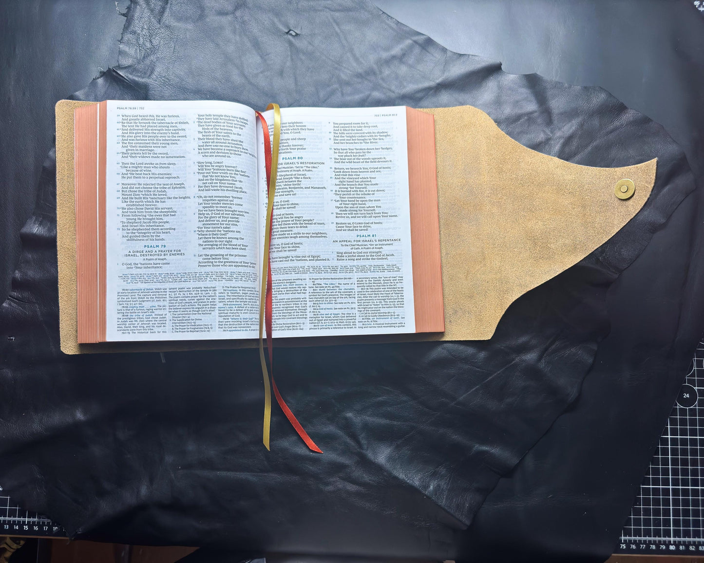 Full Grain Leather MacArthur Study Bible ESV/ NKJV/ Legacy Standard Bible