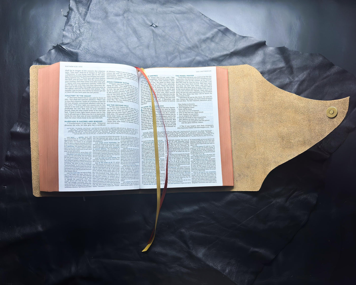 Full Grain Leather MacArthur Study Bible ESV/ NKJV/ Legacy Standard Bible
