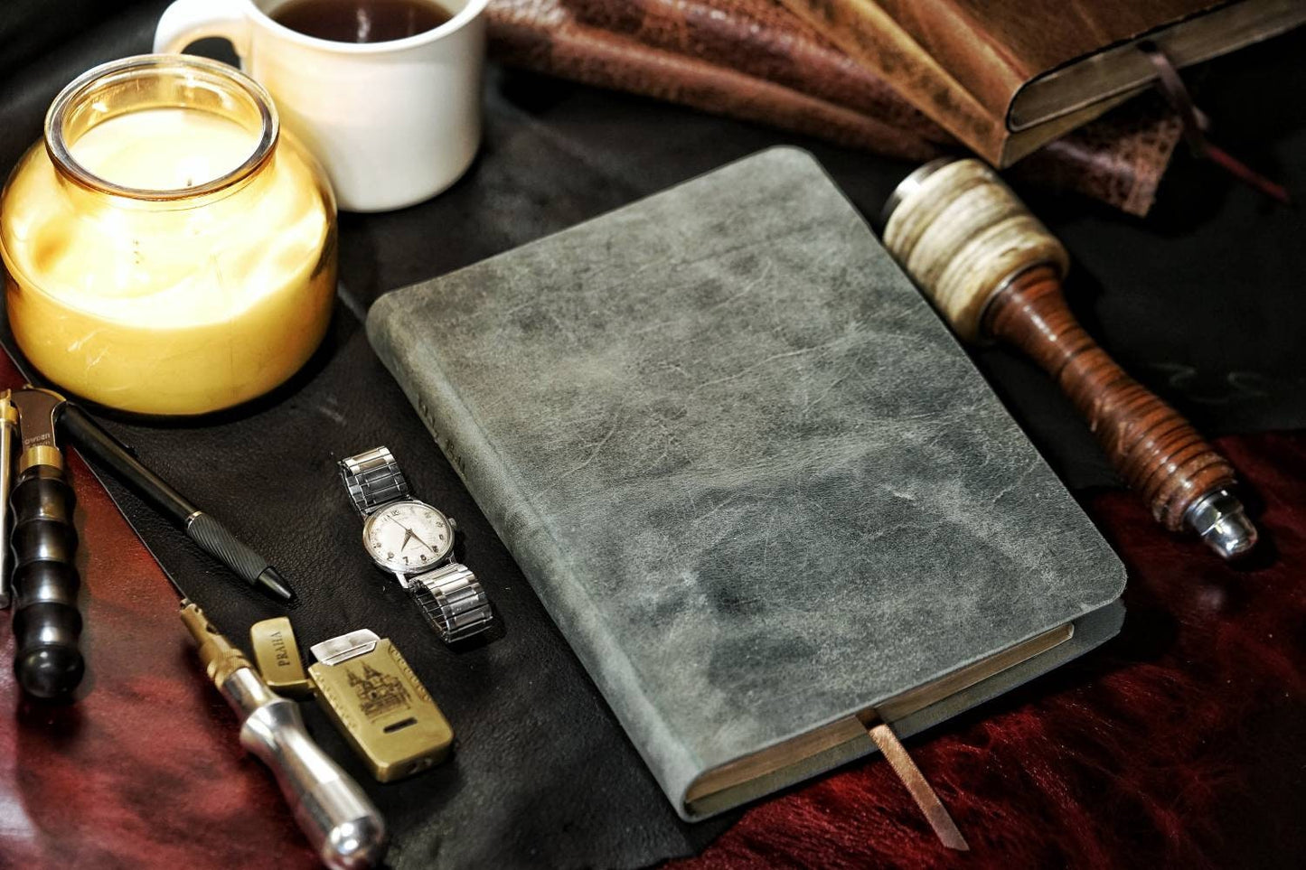 Classic Design - ESV Large Print Thinline Full Grain leather Rebind