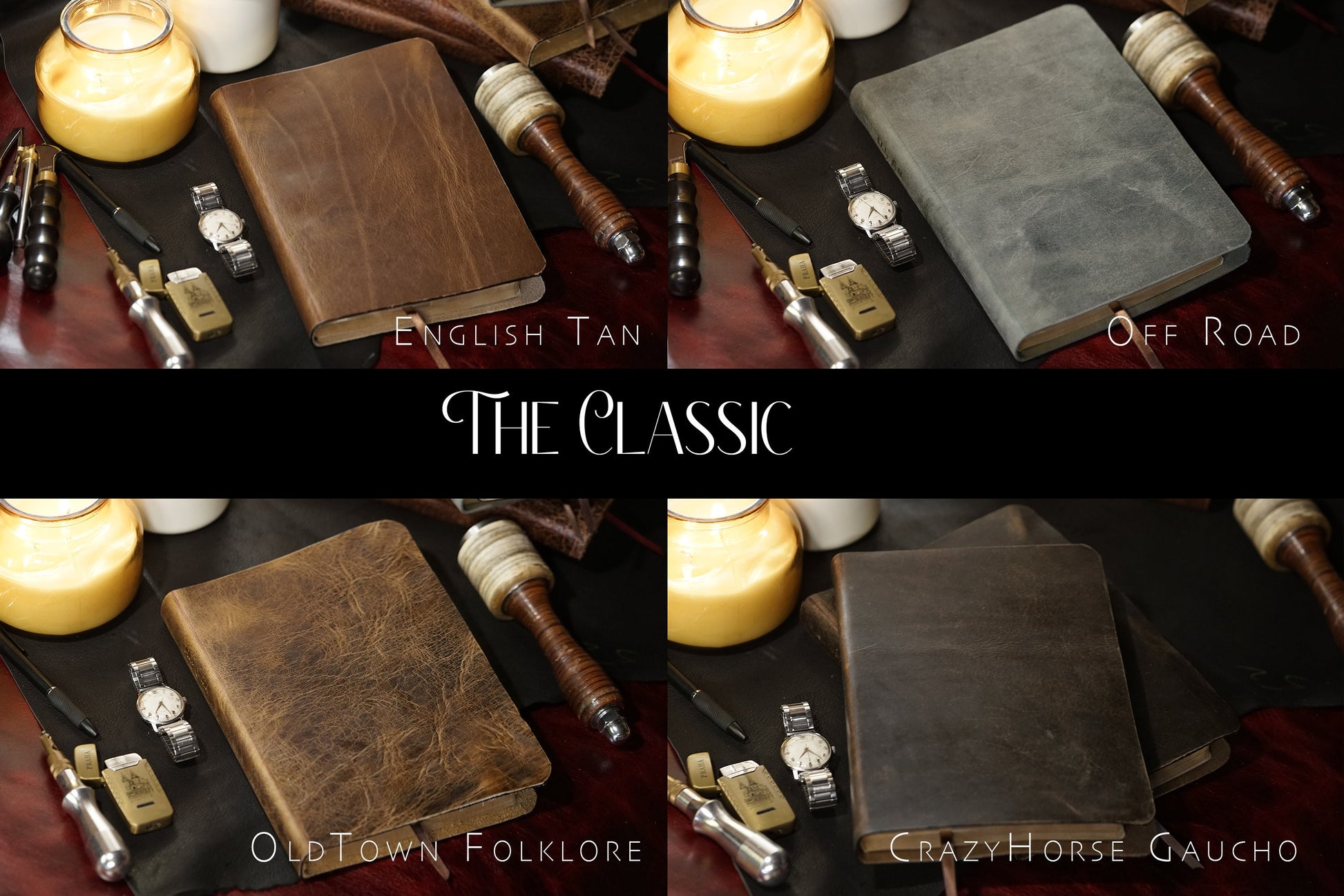 Classic Design - ESV Large Print Thinline Full Grain leather Rebind