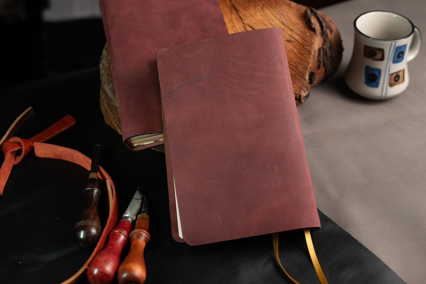 NRSV Thinline Reference Rebound in Beautiful Full Grain Leather